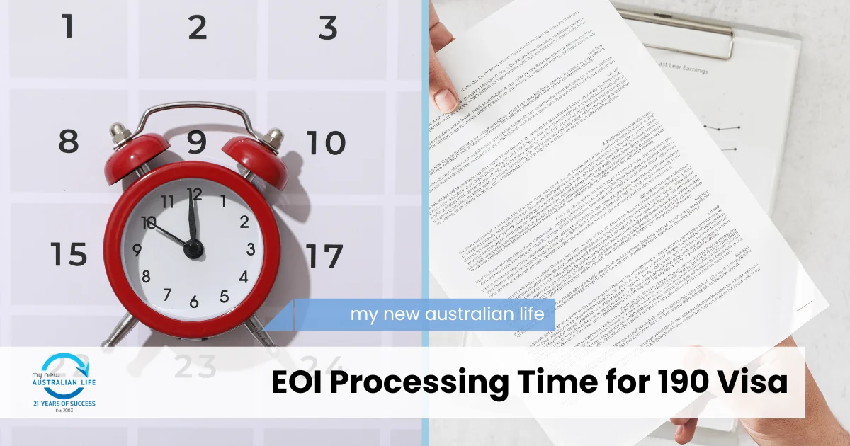 EOI Processing Time for 190 Visa