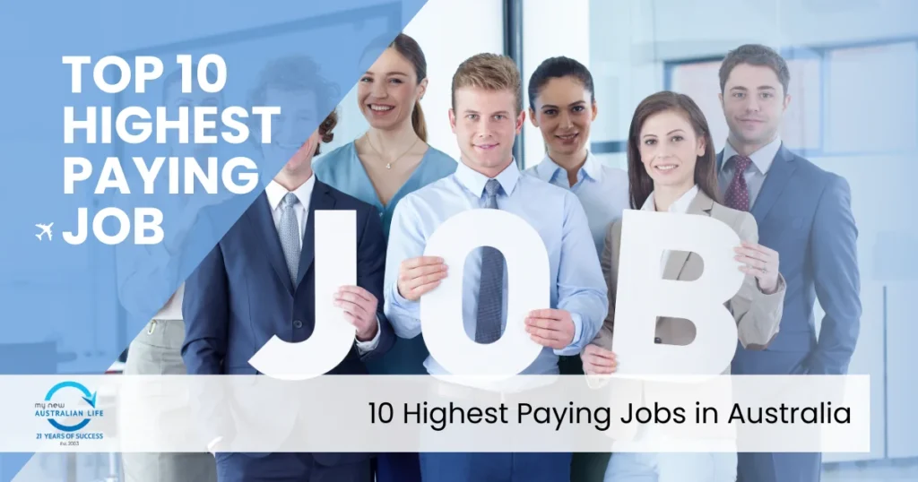 10 Highest Paying Jobs in Australia