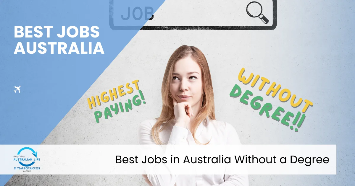 Best Jobs in Australia Without a Degree